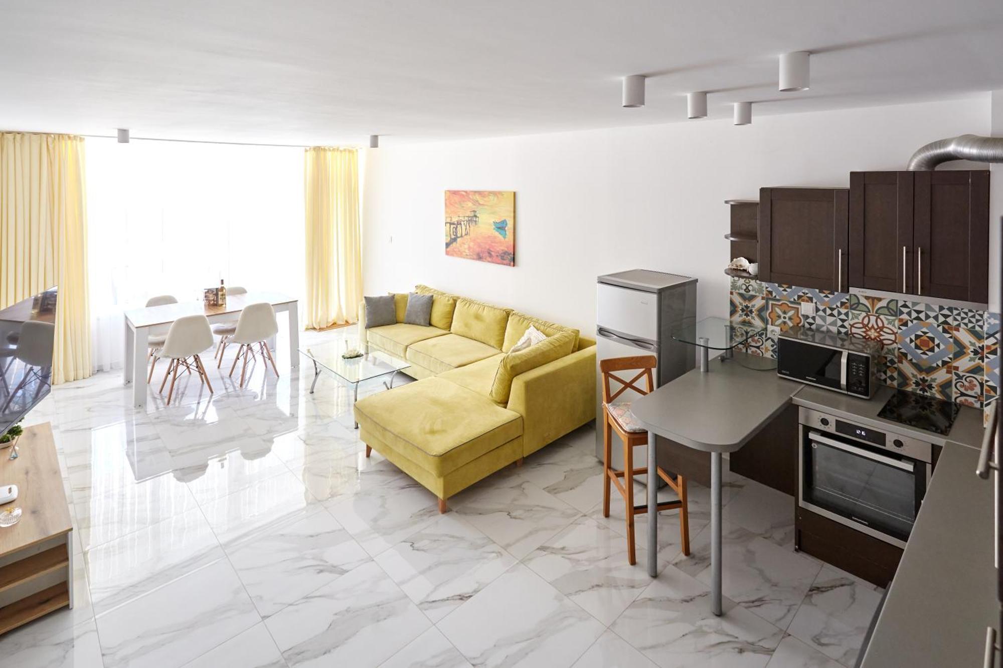 Luxury First Line Apartment With Pool By The Sea Nesebar Bagian luar foto