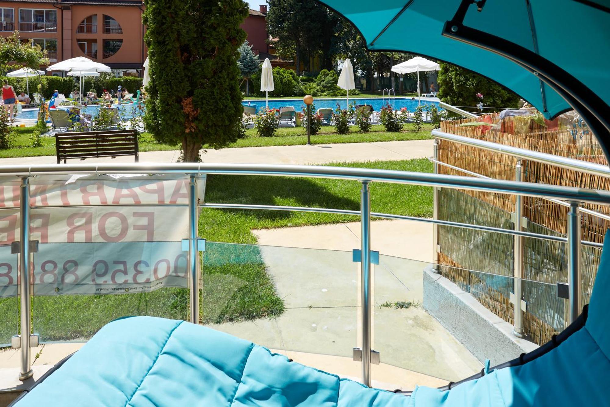 Luxury First Line Apartment With Pool By The Sea Nesebar Bagian luar foto