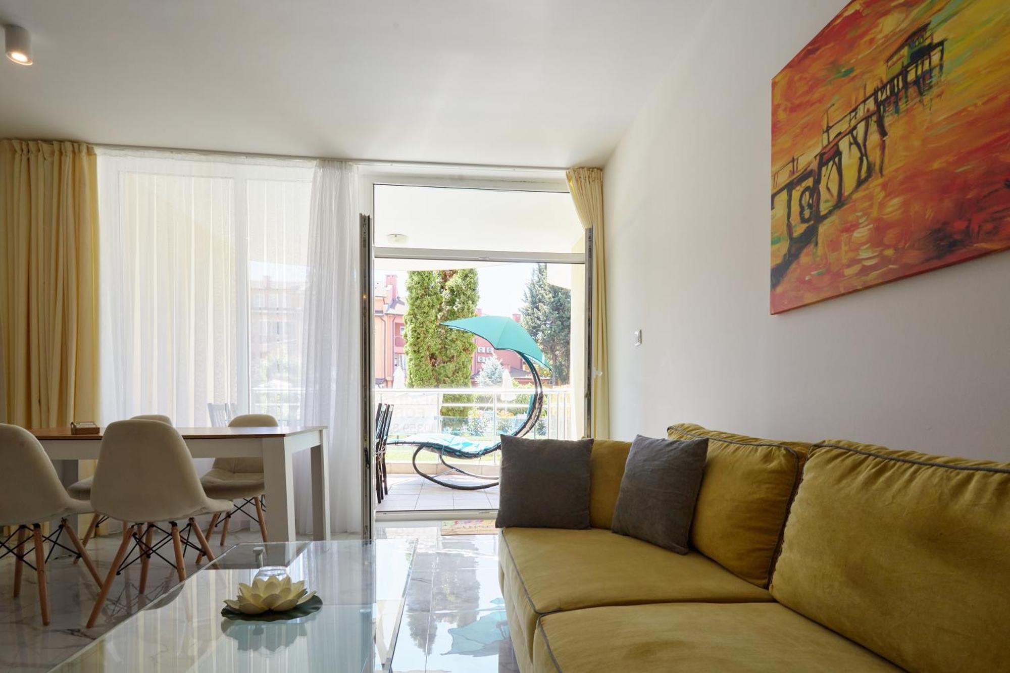 Luxury First Line Apartment With Pool By The Sea Nesebar Bagian luar foto