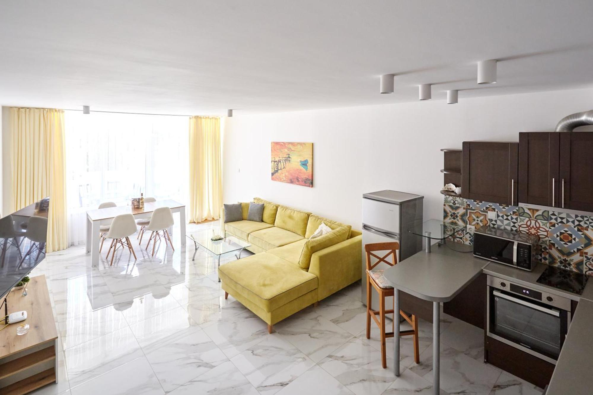 Luxury First Line Apartment With Pool By The Sea Nesebar Bagian luar foto