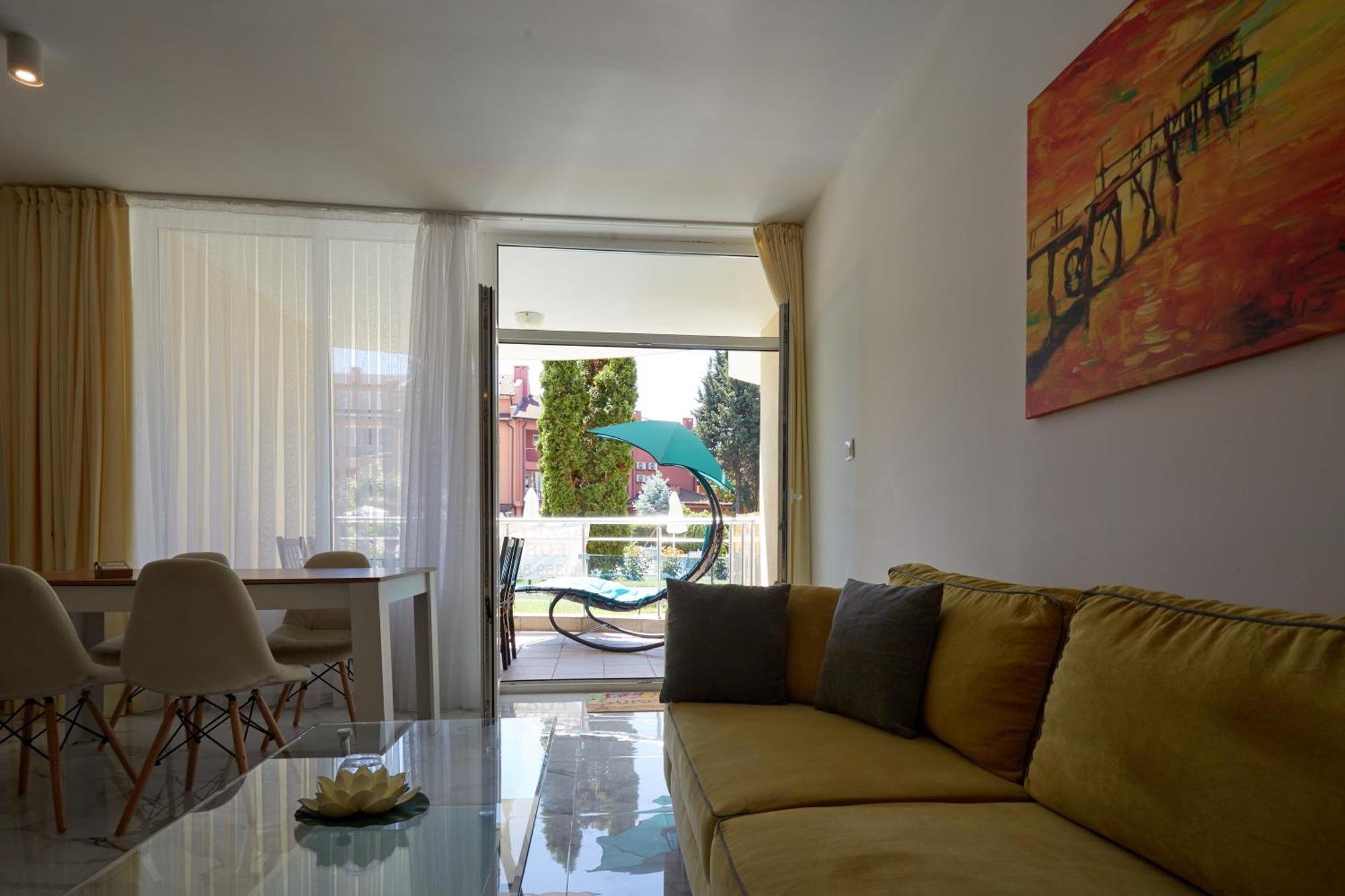 Luxury First Line Apartment With Pool By The Sea Nesebar Bagian luar foto