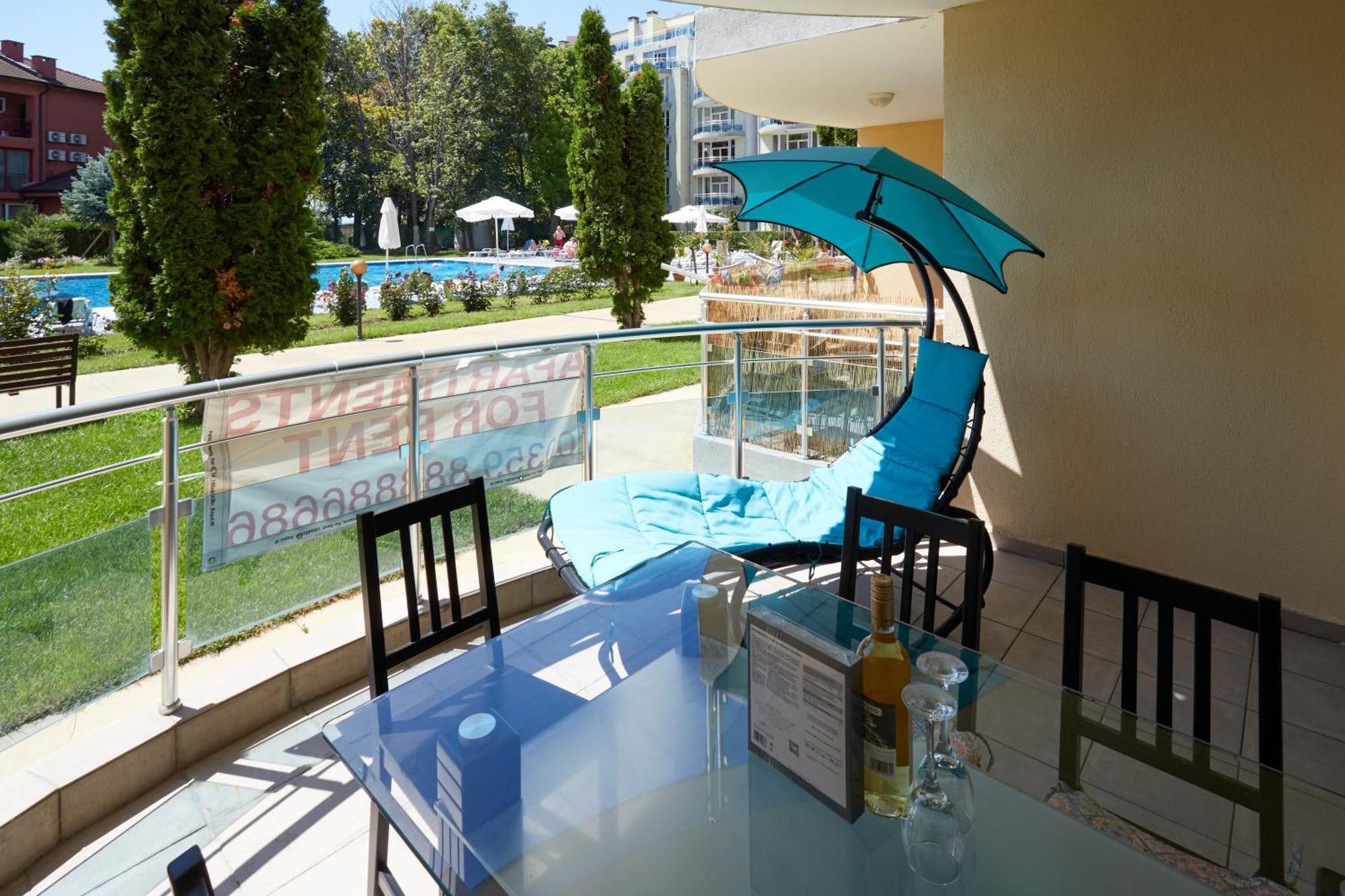 Luxury First Line Apartment With Pool By The Sea Nesebar Bagian luar foto