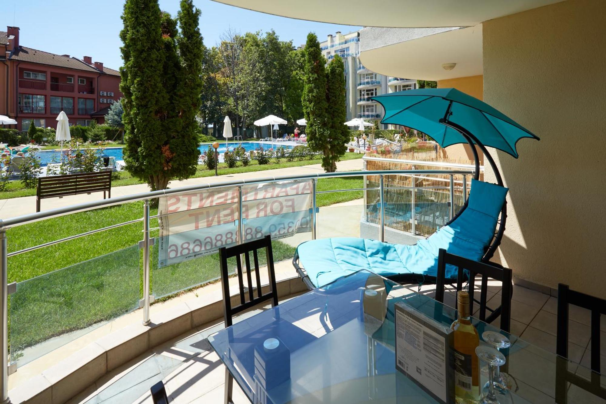 Luxury First Line Apartment With Pool By The Sea Nesebar Bagian luar foto