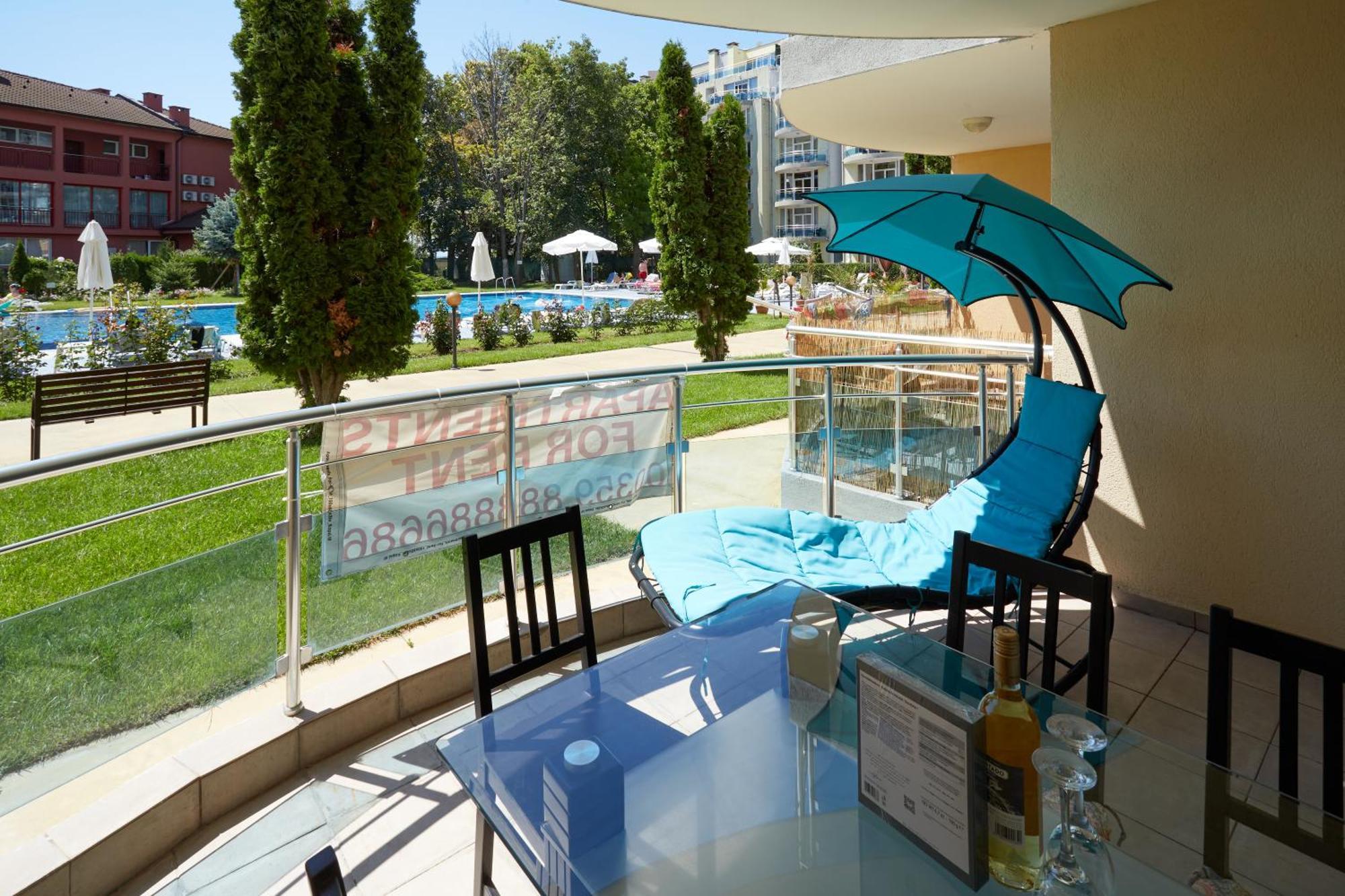 Luxury First Line Apartment With Pool By The Sea Nesebar Bagian luar foto